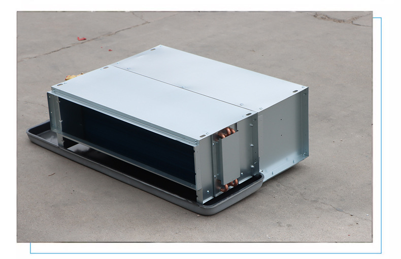 臥式暗裝帶回風箱風機盤管